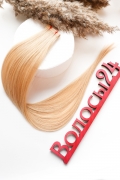 Волосы на лентах 4 см 40 см №19 — средний золотой блонд