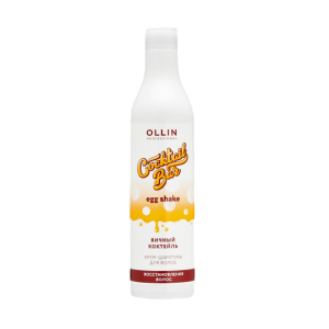 Ollin Professional Крем-шампунь Яичный коктейль блеск и восстановление, 400 мл