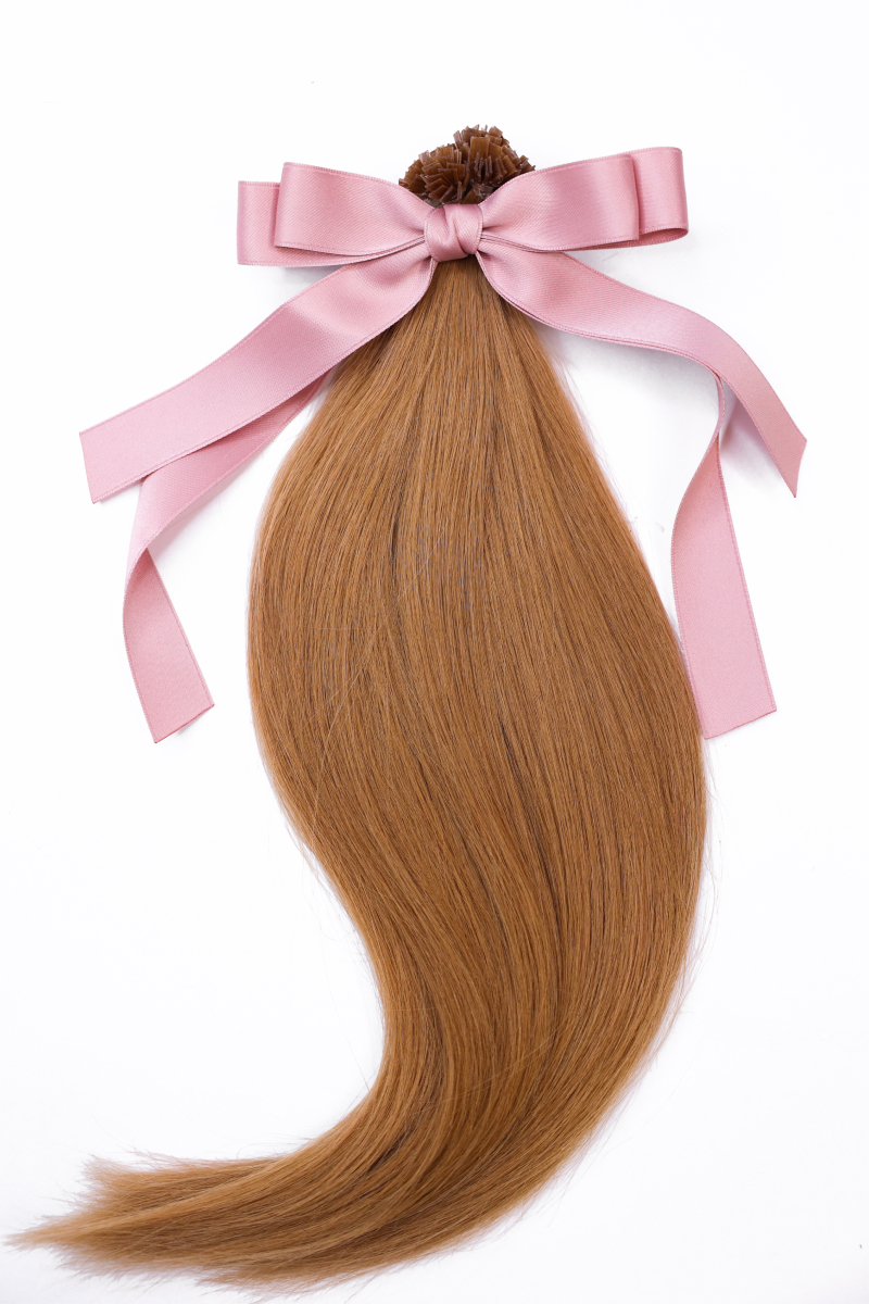 Волосы на капсулах 65 см №18 — светло-русый золотистый