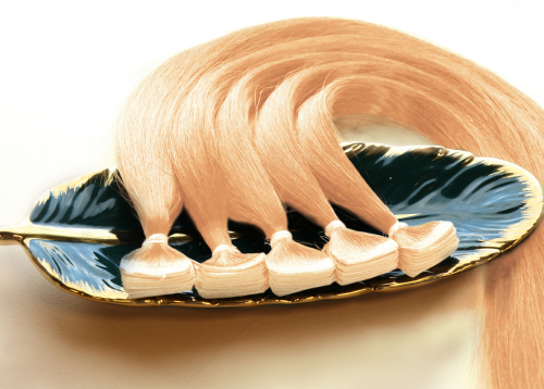 Волосы на лентах 3 см 60 см №22 — песочный блонд